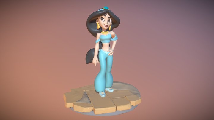 Jasmine - Disney Infinity 3D Model