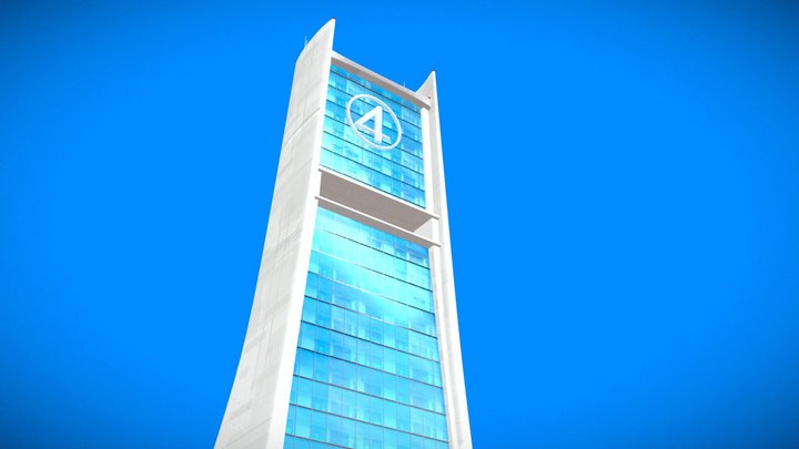 Baxter Building | The Fantastic Four:First Steps 3D Model