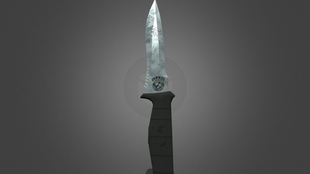 Resident Evil 4 Remake - Fighting Knife - Krausers Knife - Leon 3D model 3D  printable
