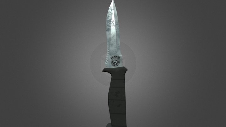Resident Evil 4 - Leon's knife 3D Model