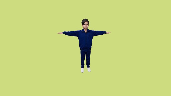 Real ZLSMaster character 3D Model