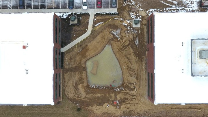 Detention Pond - 3/8/19 3D Model