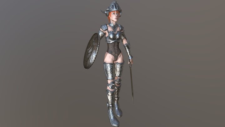 Knightess 3D Model
