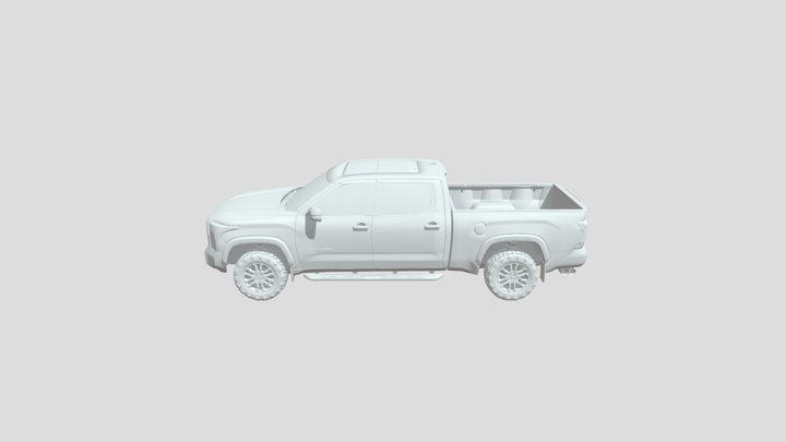 Toyota Tundra SR5 TRD 2022 – Kostenloses 3D-Modell STL