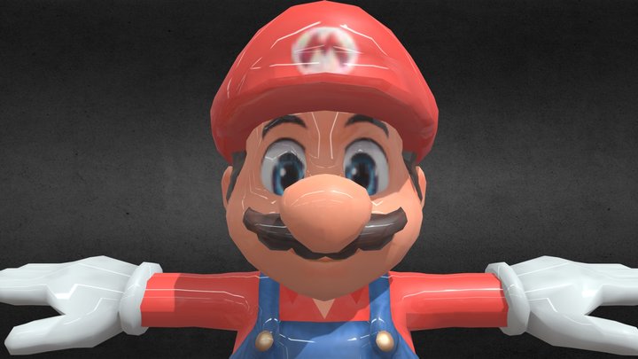 Mario (movie design) 3D Model