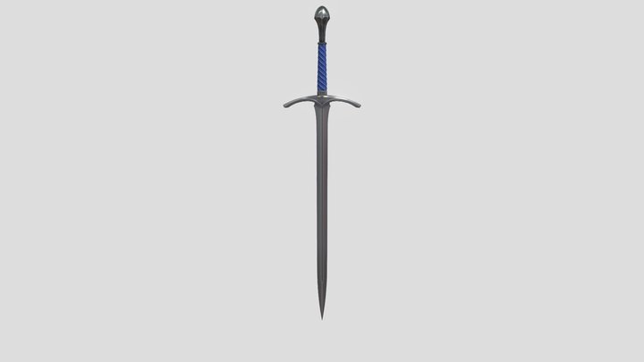 Sword Glamdring 3D Model