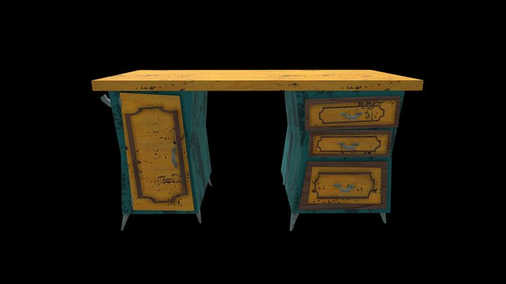 The Final Storm Prototype: Desk 3D Model