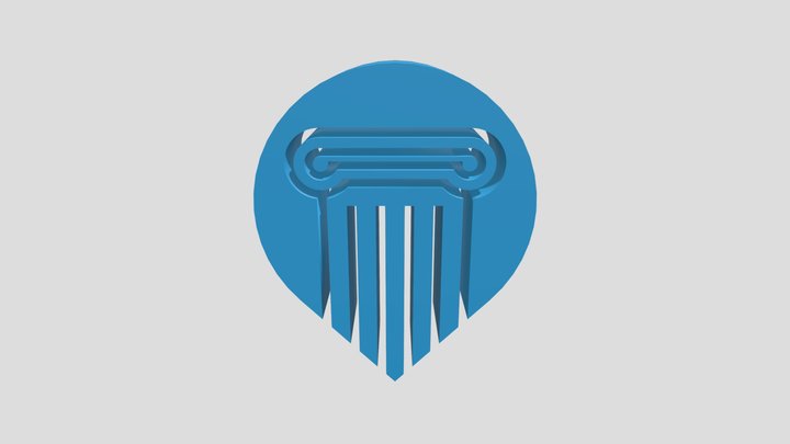 Metopio Logo 3D Model