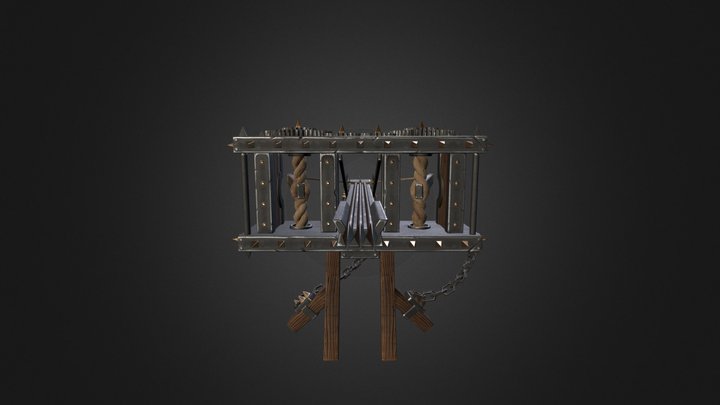 Warhammer Ballista 3D Model