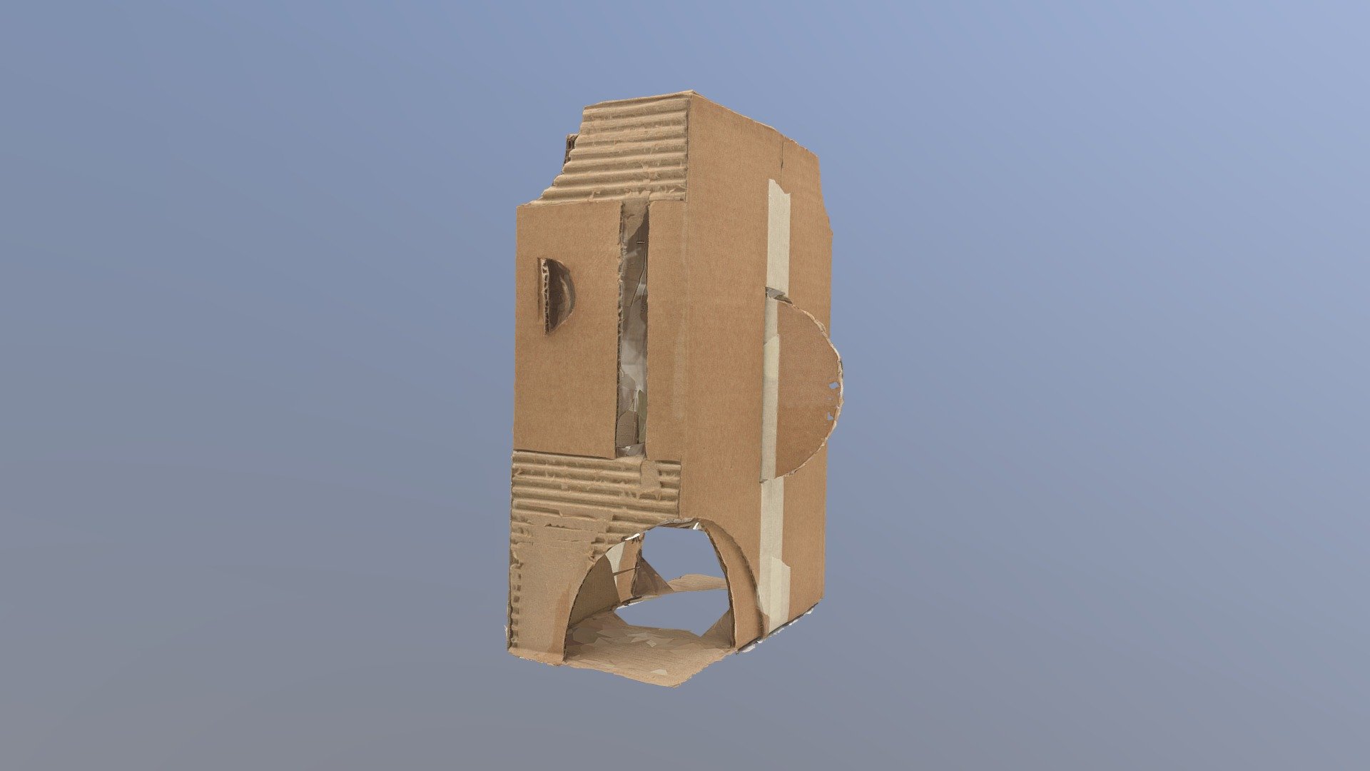 Cardboard Model Gavin Fraser v3