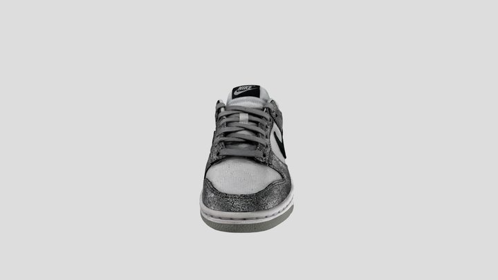 Grey Shoe 3D Model