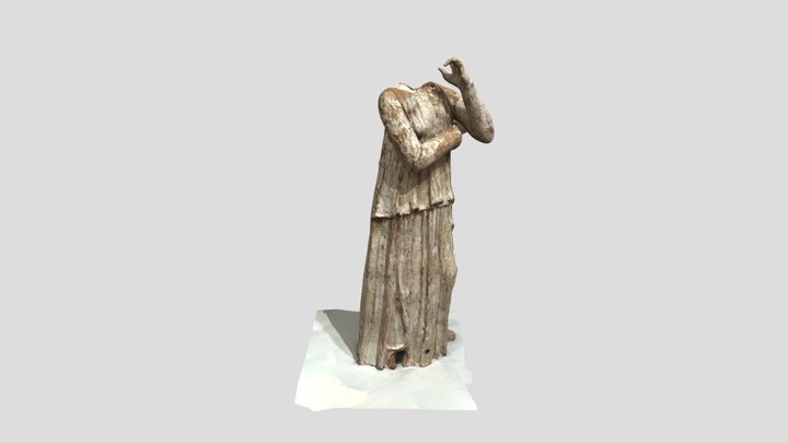 Statue of a Mourning Woman (1927.45) 3D Model