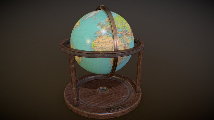 Globe contest entry 3D Model