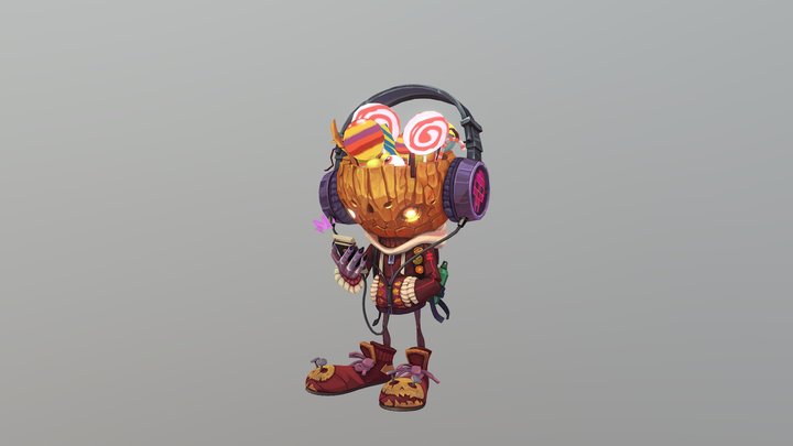 Candy delivery 3D Model