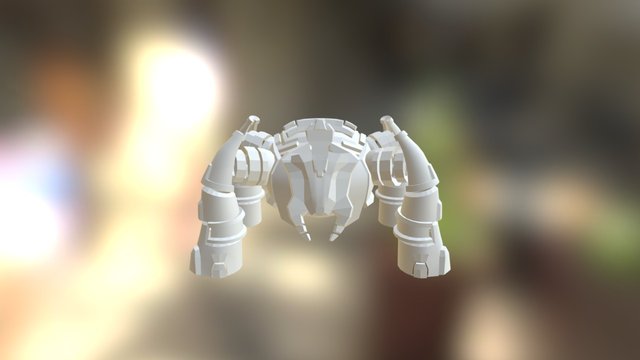 MiniBossLowPoly 3D Model