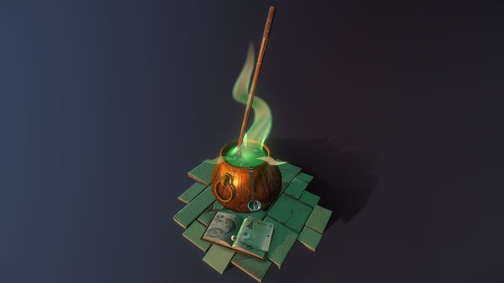 Cauldron Of Eyes – Modelo 3D gratuito STL