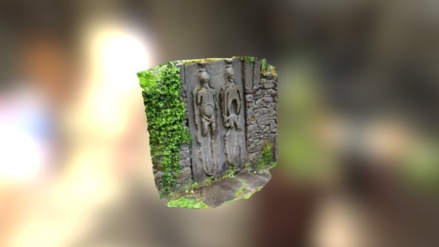 Cadaver Stone, St. Peters COI, Drogheda. 3D Model