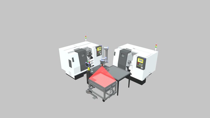 CNC 16 Fast 3D Model