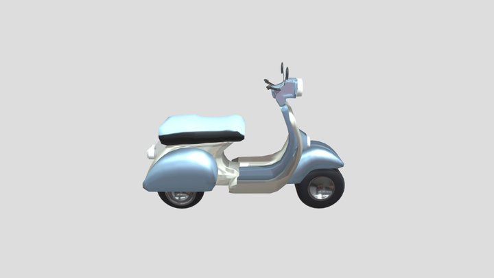 vehicle: vespa 3D Model