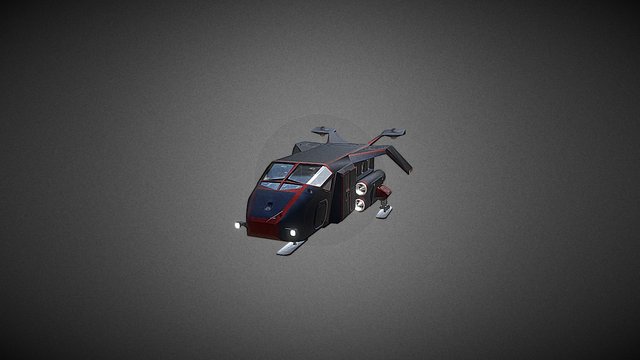 Shuttle "Muravei" 3D Model