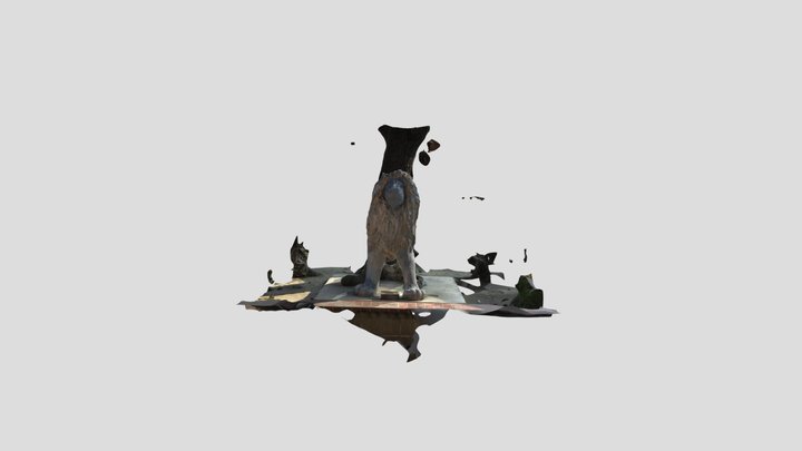 Leal Lion Color 3D Model