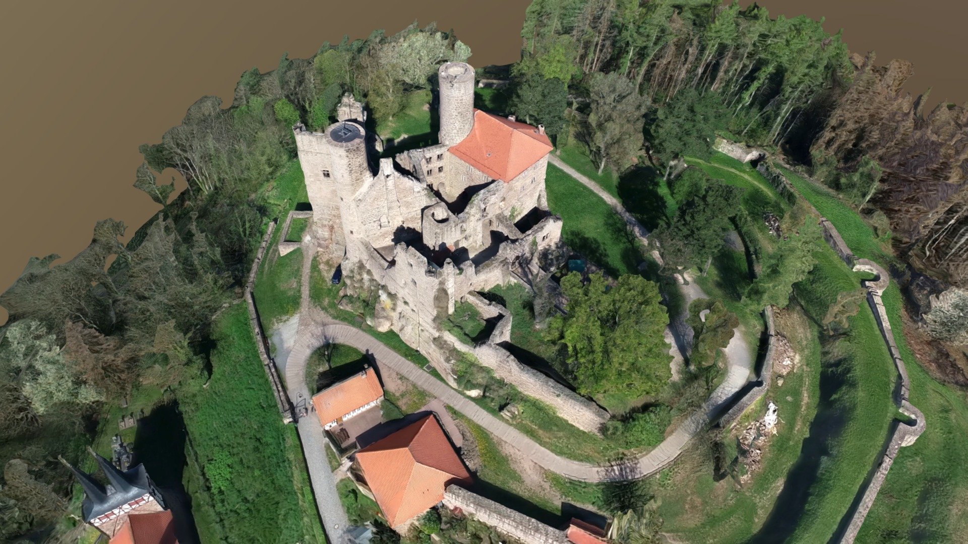 Hanstein Castle -RAWscan