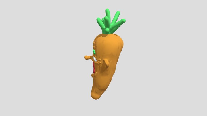 Cenoura 3D Model
