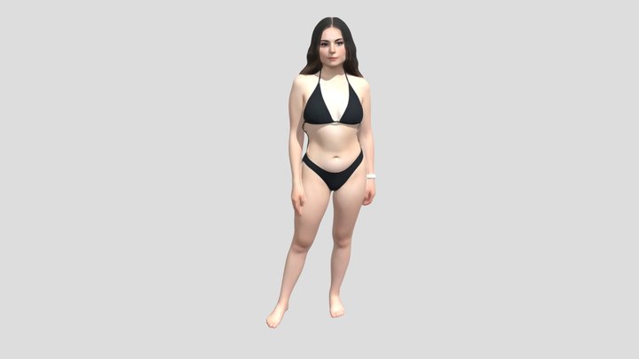 Black Bikini Confidence – Modello 3D gratuito STL