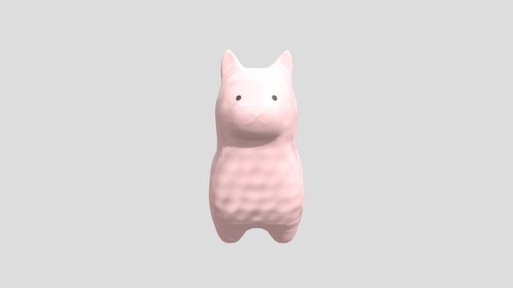 Llama planter 3D Model