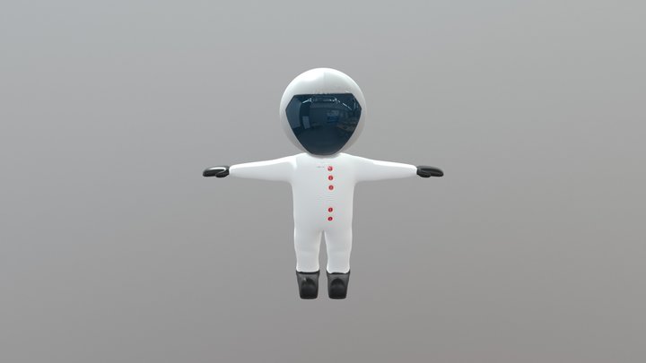 Spaceman 3D Model