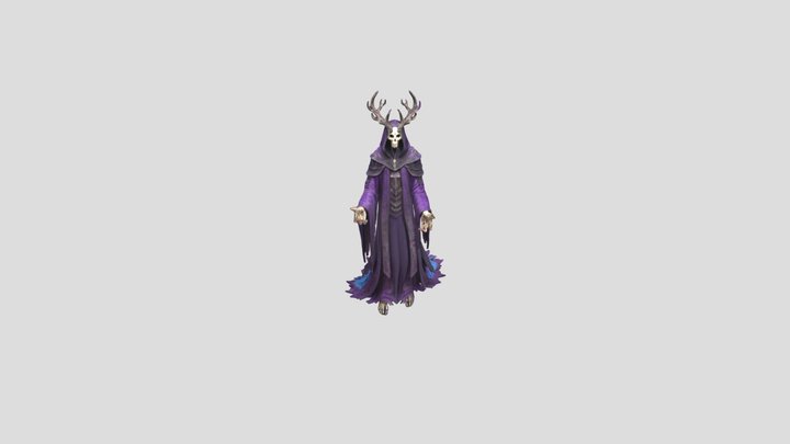 Demonic Ethereal Conjurer 3D Model
