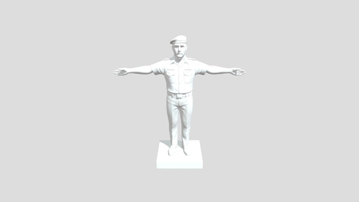 indian police 3D Model