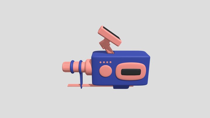 Camera 3D Model