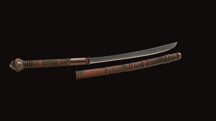 Cambodia blade 3 3D Model
