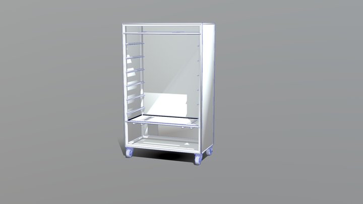 Horno Piezas Marroquineria 3D Model