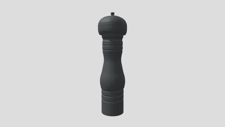 Homework2_pepperShaker 3D Model