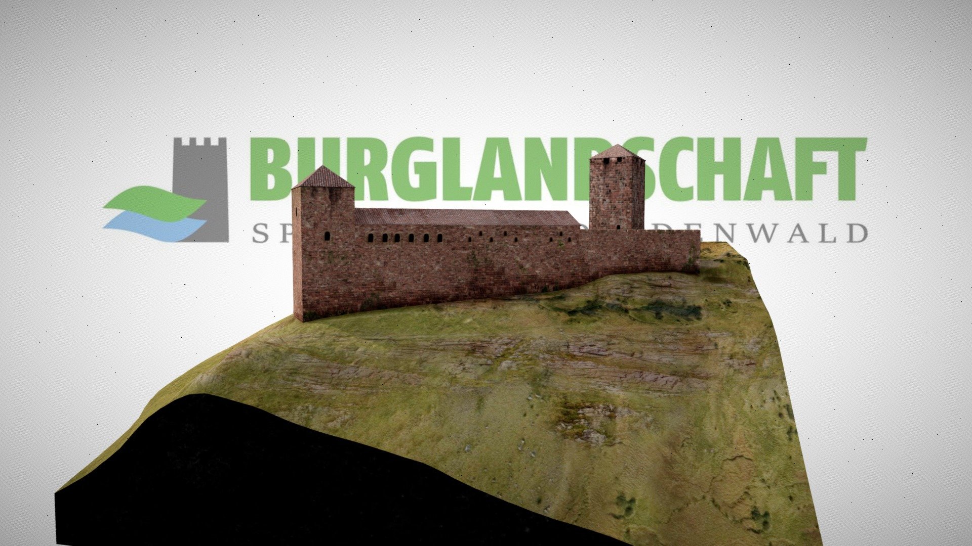 Burg Rothenfels, Rothenfels/Main, um 1150 — Sketchfab embed 3D viewer