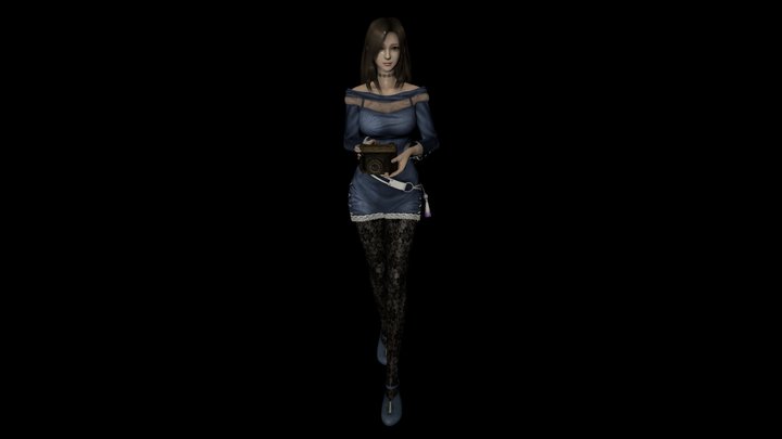 Hisoka Kurosawa (Fatal Frame) 3D Model