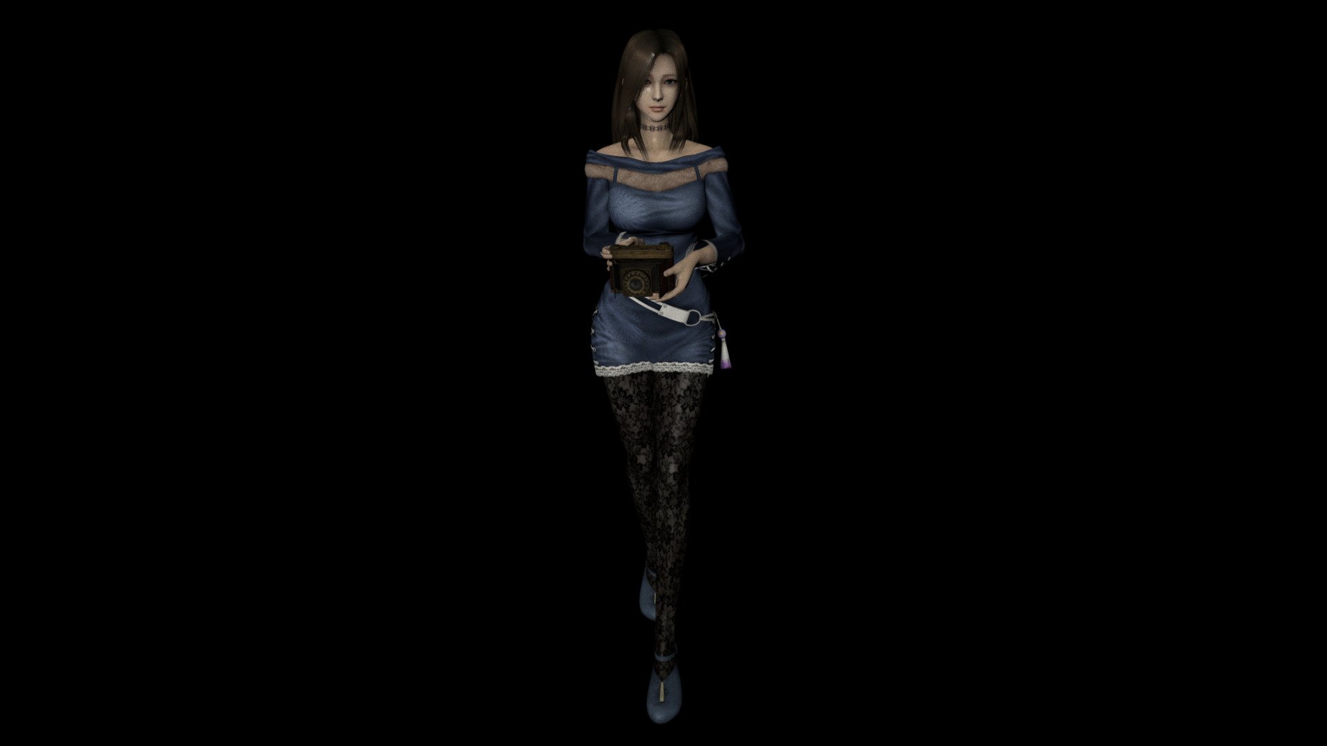 Hisoka Kurosawa (Fatal Frame) - 3D model by EseJota [1633292] - Sketchfab