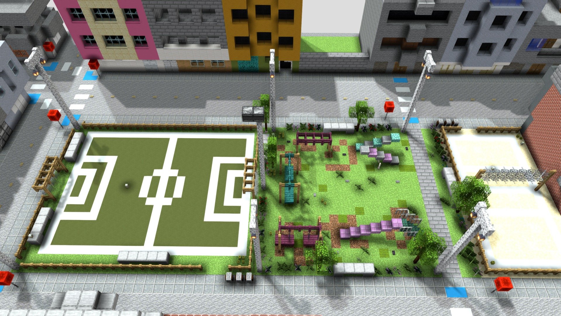 Parque Barrial Modelo Final - 3D model by Block by Block (@blockbyblock ...
