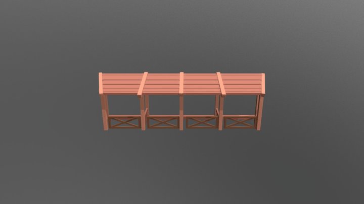 House Stable 3D Model