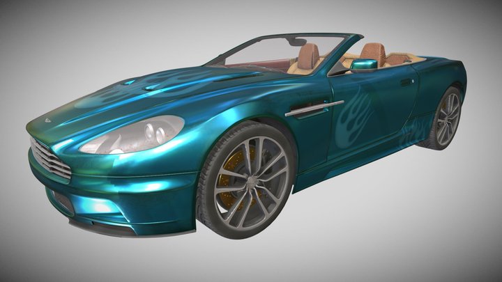 Aston Martin – Gratis 3D-model STL