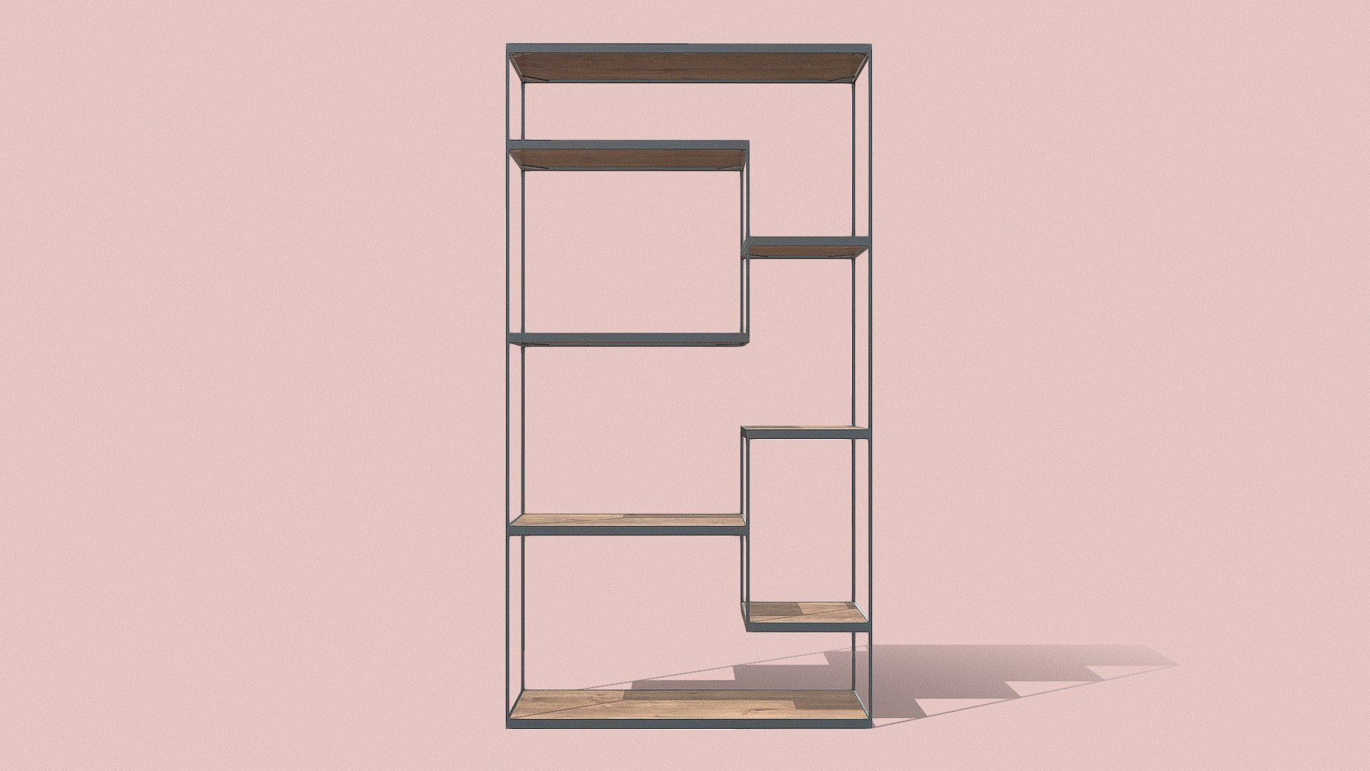 Shelving 001 - Hazel oak — Sketchfab embed 3D viewer