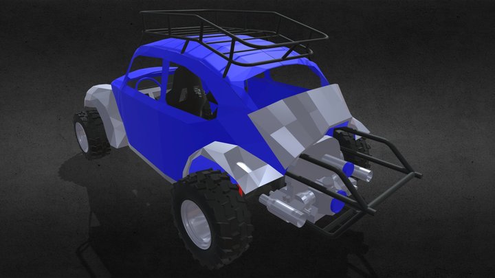 Vocho Baja - Baja Bug 3D Model