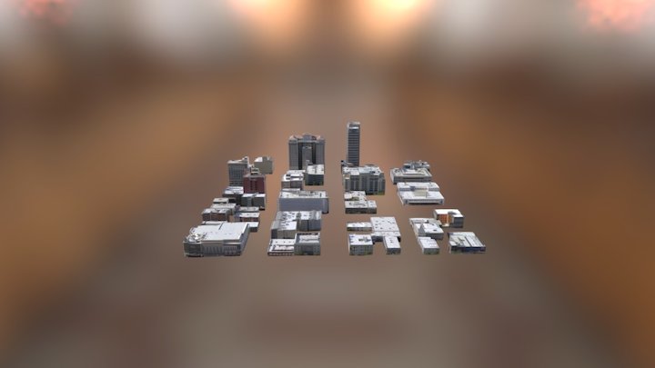 City Output 3D Model