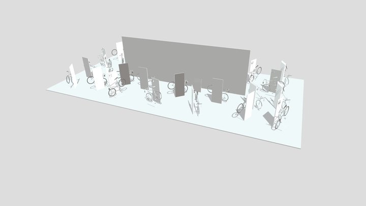 Bikes Not Bombs Haptic Room 3D Model