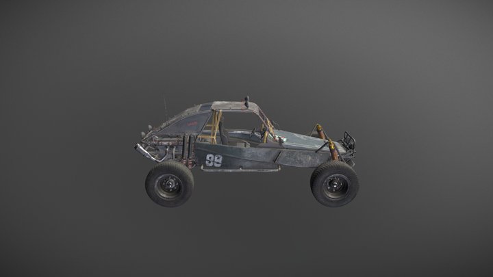 Dune Buggy 3D Model