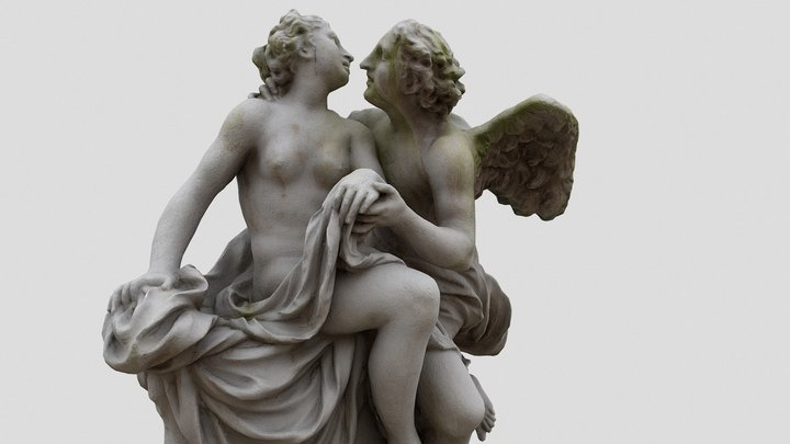Cupid (or Amor) and Psyche – Austerlitz 3D Model