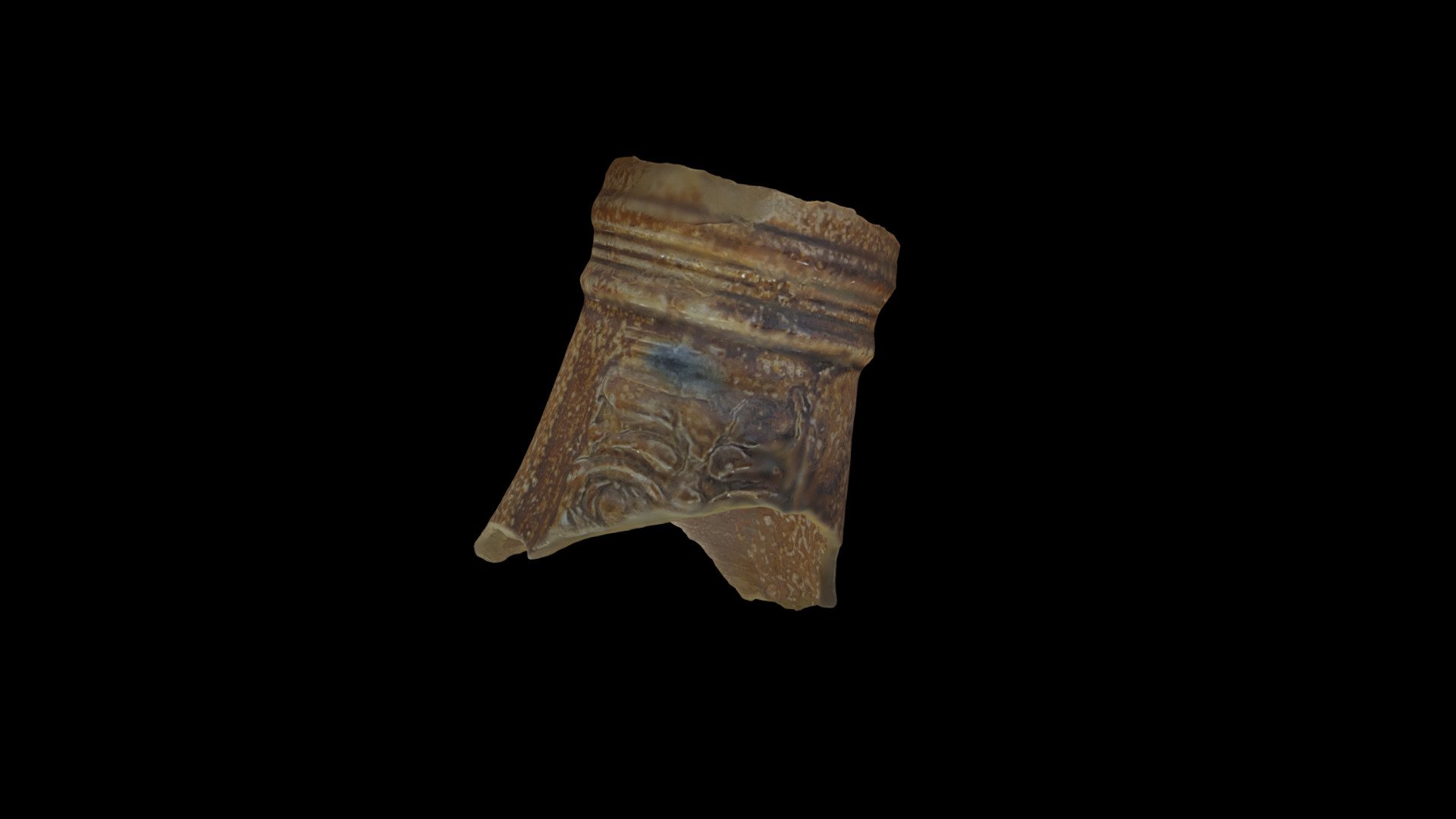 SCW1537: Stoneware Jug neck