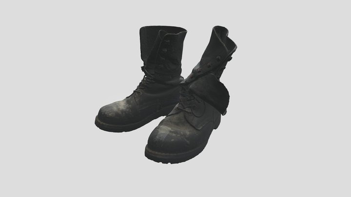3D_Boot_04 3D Model